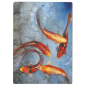 優雅なコイI クリップボード (裏面)