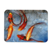 優雅なコイI マグネット (横)