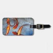 優雅なコイI ラゲッジタグ (正面横)