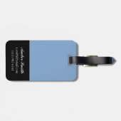 優雅なコイI ラゲッジタグ (裏面横)