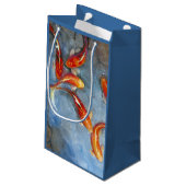 優雅なコイII スモールペーパーバッグ (裏面アングル)