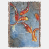 優雅なコイII スローブランケット (正面縦)