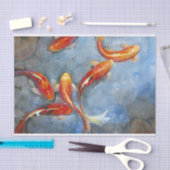 優雅なコイII 薄葉紙 (クラフト)