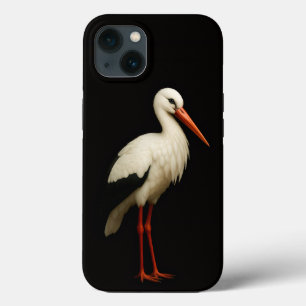 優雅なコウノトリのブラック4ラグジュアリーiPhone 13 iPhone 13ケース