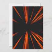 優雅なゴールドのアニバーサリー　ローズ付き サンキューカード (裏面)