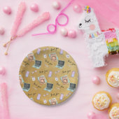 優雅なゴールドの管理職専門職の日 ペーパープレート (パーティー)