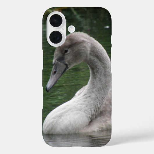 優雅なスワン Case-Mate iPhoneケース (裏面)