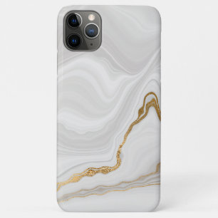 優雅なソフトブルーとホワイトのグラデーション iPhone 11 PRO MAXケース
