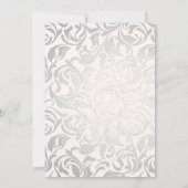 優雅なタイポグラフィー リージェンシー時代の結婚式招待状 招待状 (裏面)