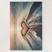 "優雅なチャレンジ"パズル（パノラマの風景） ジグソーパズル (縦)