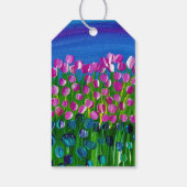 優雅なチャーム ギフトタグ (裏面)