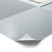 優雅なデルフィニウムアートワークホームデコール ポスター (コーナー)