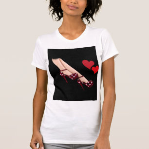 「優雅なハイヒール」 Tシャツ