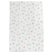 優雅なハト ミディアムペーパーバッグ (裏面)