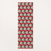 優雅なバラ ヨガマット (正面)