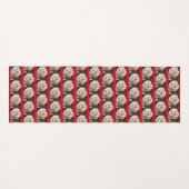 優雅なバラ ヨガマット (正面(横))