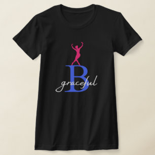 優雅なバレリーナである Tシャツ