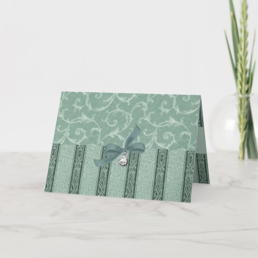 優雅なバースデー・カード: 優雅のコレクション カード (正面)