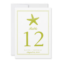 優雅なヒトデ |テーブル番号