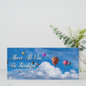 優雅なビジネスサンキューカード (スタンド正面)