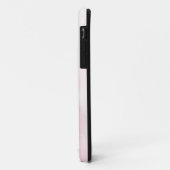 優雅なピンクのソフトウォーターカラー Case-Mate iPhoneケース (裏面/左)