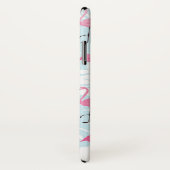 優雅なフラミンゴとモンステラ葉の Case-Mate iPhoneケース (裏面/右)