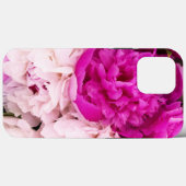 優雅なベビーピンクと鮮やかな芍薬の花 Case-Mate iPhoneケース (裏面 (横))