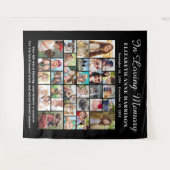 優雅なメモリアル30枚写真 タペストリー (正面(横))