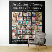 優雅なメモリアル30枚写真 タペストリー (インサイチュ)