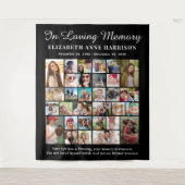 優雅なメモリアル30枚写真 タペストリー (正面)