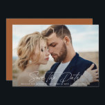優雅なモダン結婚式の脚本 セーブザデート<br><div class="desc">エレガントモダンな結婚式のスクリプトは、日付カードを保存する。ミニマルモダンスタイリッシュデザインすべての色は可能でカスタマイズす。</div>