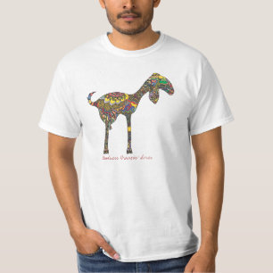 優雅なヤギの虹長所! エーカー Tシャツ