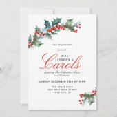 優雅なレッスンとカロルのプログラム招待状 招待状 (正面)