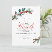 優雅なレッスンとカロルのプログラム招待状 招待状 (スタンド正面)