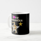 優雅な体操少女 コーヒーマグカップ (正面左)