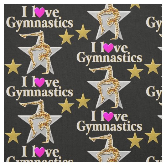 優雅な体操少女 ファブリック (見本)