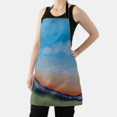 優雅な光沢の丘 エプロン (インサイチュ)