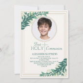 優雅な写真宗教的 招待状 (正面)