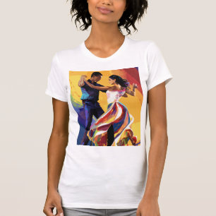 優雅な動き:フラメンコの精神» Tシャツ
