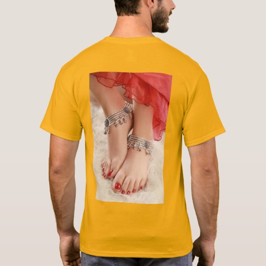 優雅な動き、時代を超越した伝統 Tシャツ (裏面)