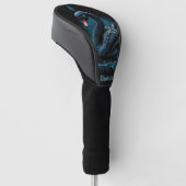 優雅な動き、黒い白鳥。 ゴルフヘッドカバー (アングル)