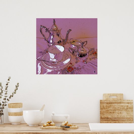 優雅な味 ポスター (キッチン)