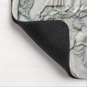 優雅な場面、c.1320-30を描写する鏡の箱 マウスパッド (コーナー)