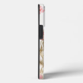 優雅な女性と芍薬の水彩アートプリント Case-Mate iPhoneケース (裏面 / 右)