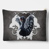 優雅な影の中で:黒い白鳥。 アクセサリーポーチ (裏面)