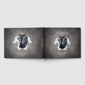 優雅な影の中で：黒い白鳥。 ゲストブック (全面)