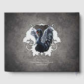 優雅な影の中で：黒い白鳥。 ゲストブック (裏面)