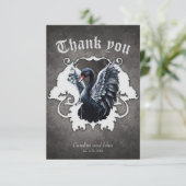 優雅な影の中で:黒い白鳥 サンキューカード (スタンド正面)