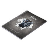 優雅な影の中で：黒い白鳥。 ノートブック (左側)