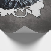 優雅な影の中で：黒い白鳥 ラッピングペーパー (角)